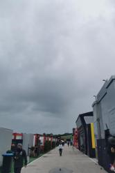 Al paddock in Ungheria, meteo molto nuvoloso