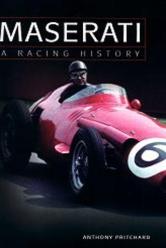 La copertina del libro di Anthony Pritchard, “Maserati. A Racing History”