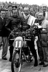 Nello Pagani campione del mondo 125 nel 1949