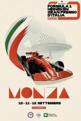 Il poster ufficiale del GP d’Italia 2021 di Formula 1