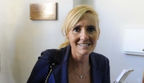 Foto Fabio Cimaglia / LaPresse 29-09-2016 Roma Politica Aula Giulio Cesare. Assemblea capitolina Nella foto Diana Bianchedi   Photo Fabio Cimaglia / LaPresse 29-09-2016 Rome (Italy) Politic Aula Giulio Cesare. Assembly Capitoline In the pic Diana Bianchedi