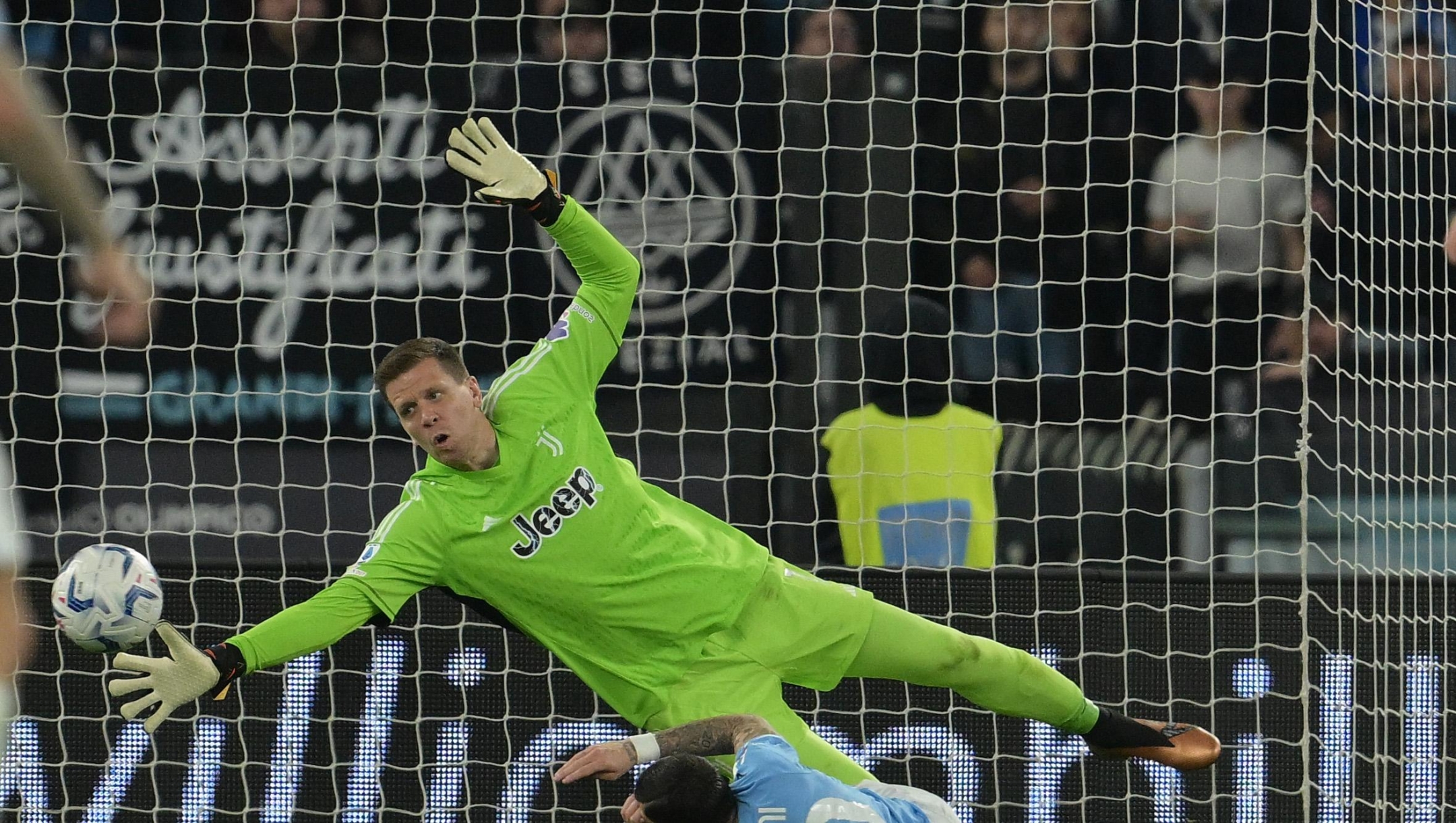 Juventus’ goalkeeper Wojciech Szczesny during the Serie A Tim soccer match between Lazio and Juventus at the Rome's Olympic stadium, Italy - Saturday March 30, 2024 - Sport  Soccer ( Photo by Alfredo Falcone/LaPresse )