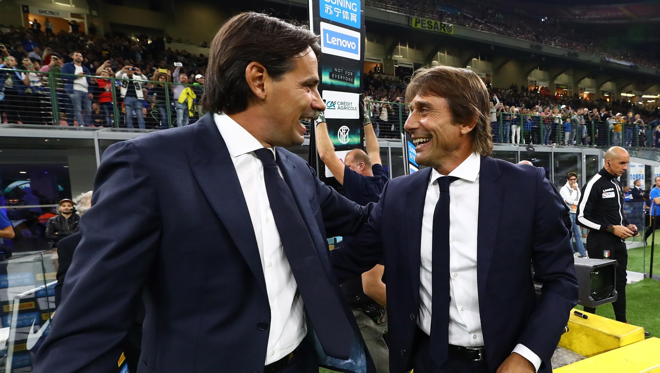 Foto di Simone Inzaghi e Antonio Conte