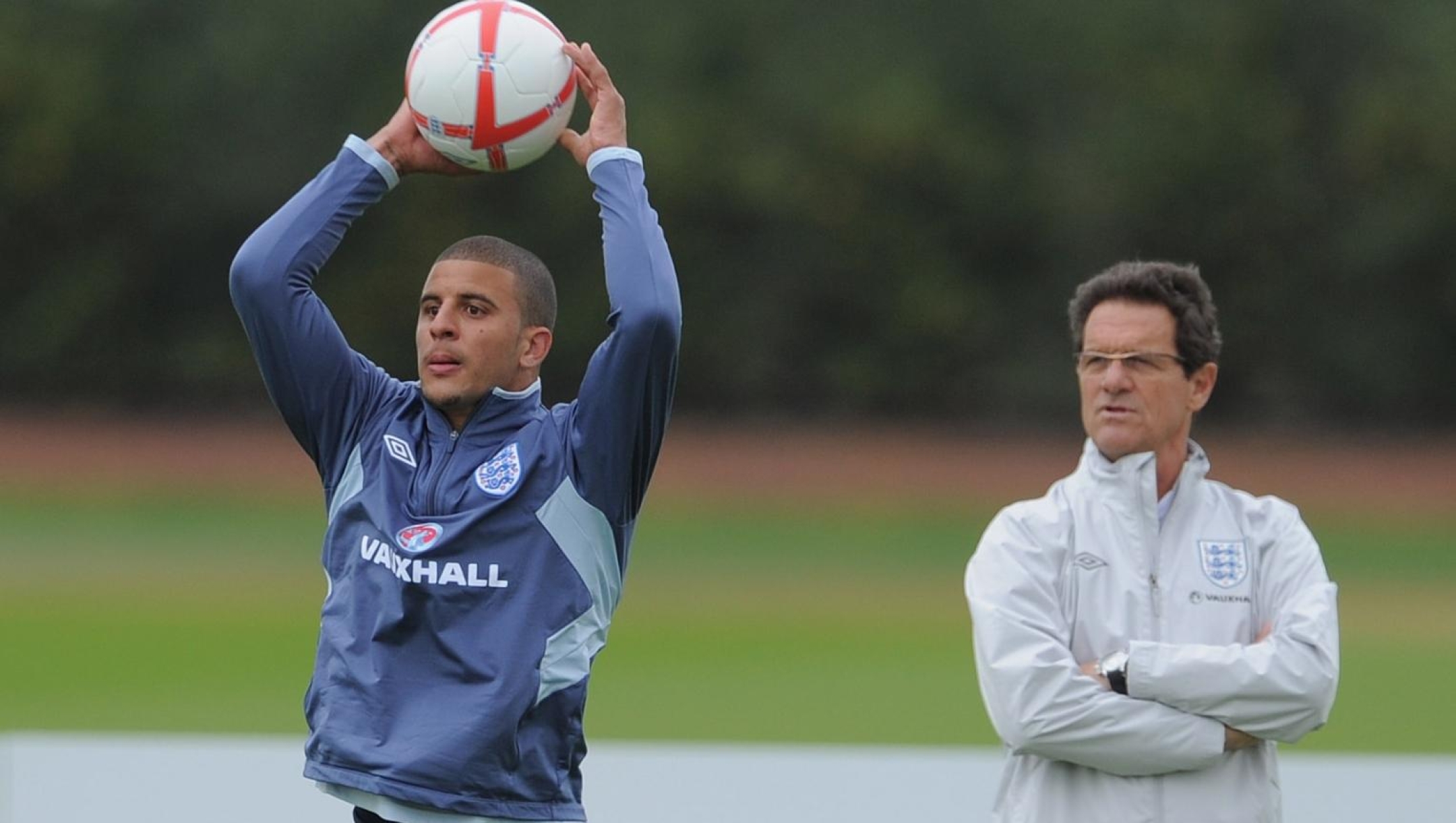 during the England training session at London Colney on May 31, 2011 in St Albans, England.