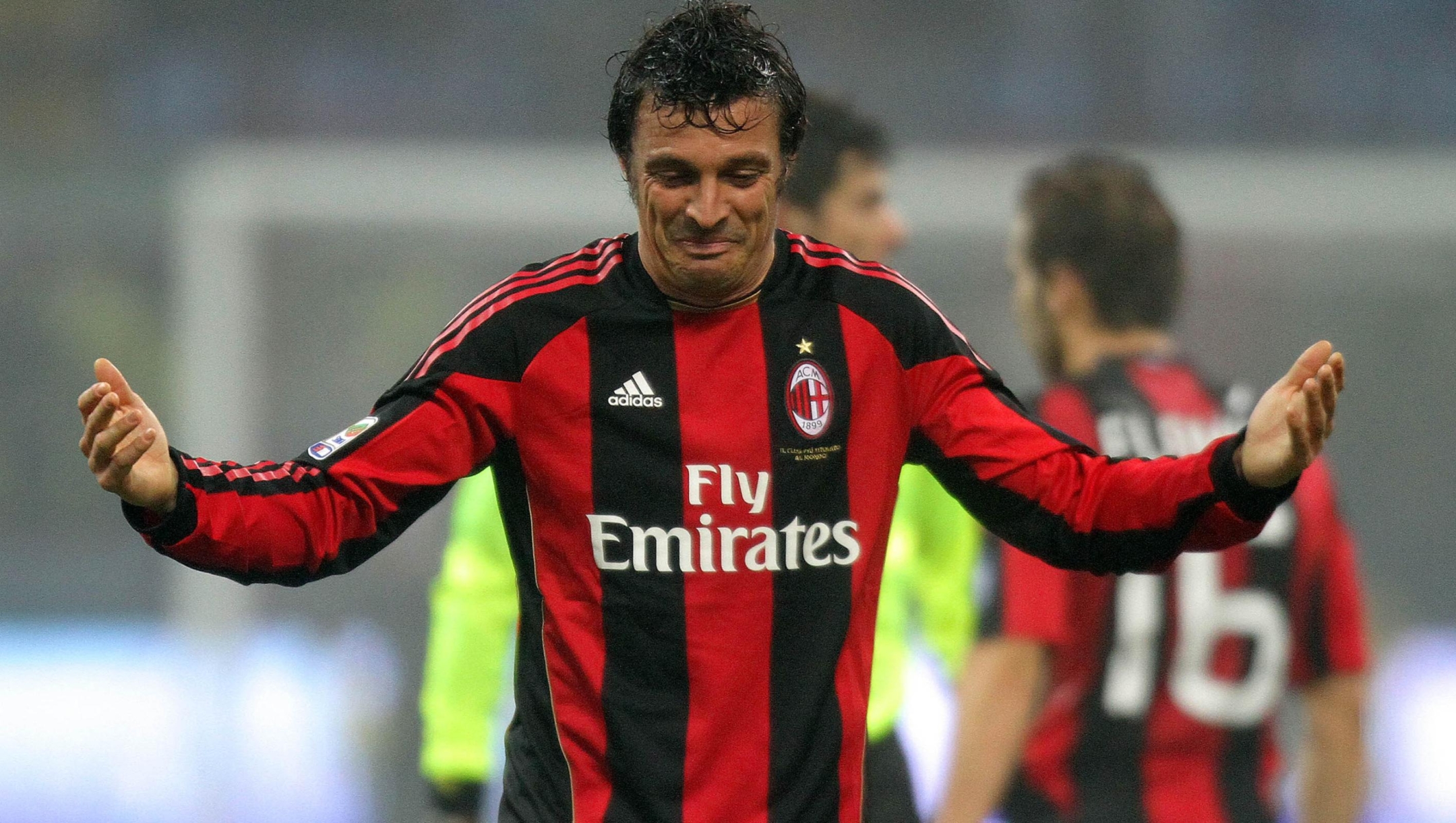 Il difensore del Milan, Massimo Oddo, durante la partita contro la Lazio questa sera, 1 febbraio 2011, allo stadio Giuseppe Meazza di Milano per il campionato di serie A.
ANSA/MATTEO BAZZI