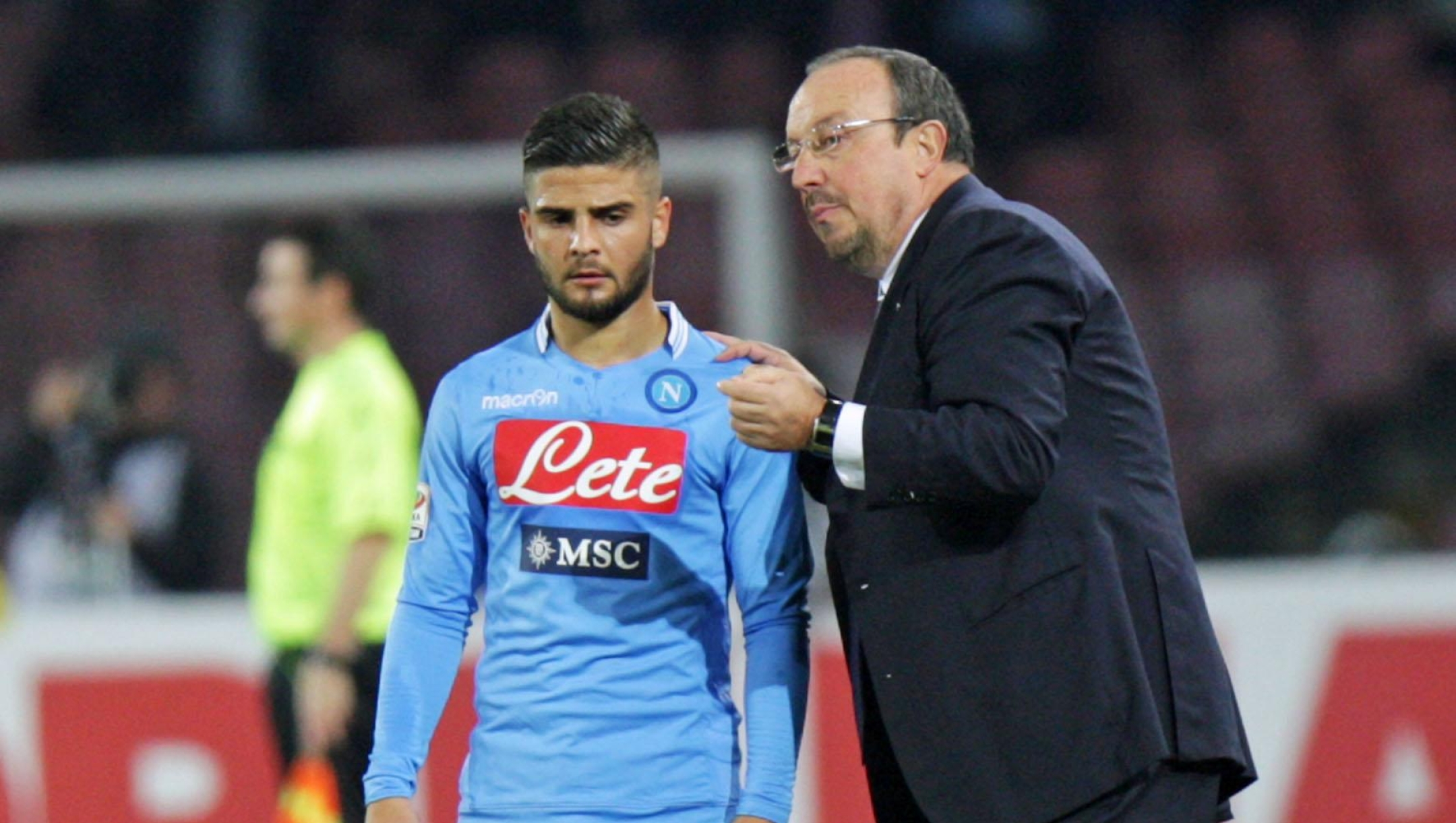 Tano Pecoraro - LaPresse
15 12 2013 Napoli ( Italia )
Sport Calcio Napoli-Inter Campionato Serie A Tim 2013/14  Stadio San Paolo
Nella foto: mister rafael benitez, lorenzo insigne

Tano Pecoraro - LaPresse
15 12 2013 ( Italia )
Sport Soccer Napoli versus Inter Campionato Serie A Tim 2013/14
San Paolo Stadium Napoli
in the picture: mister rafael benitez, lorenzo insigne