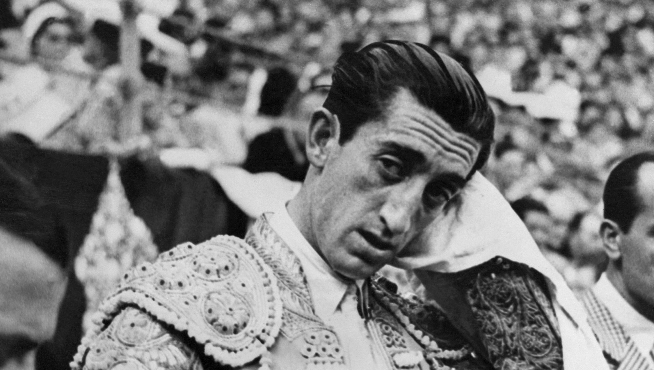 Undated picture of famous Spanish bullfighter Manuel Laureano Rodríguez Sánchez better known as Manolete. Manolete died in the bullring 28 August 1947 following a goring in the right upper leg as he killed the fifth bull of the day, the bull Islero. His death left Spain in a state of shock. (Photo by AFP)