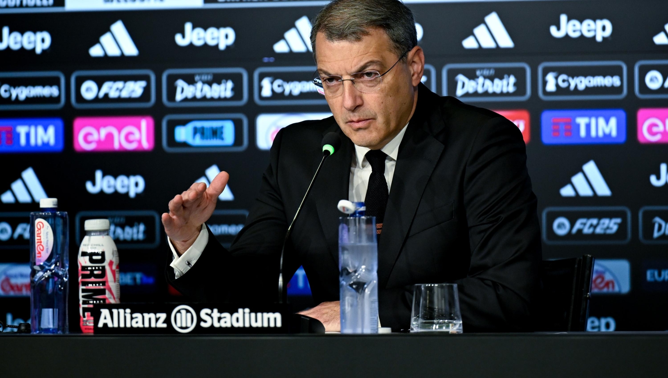 Juventus General Manager Damien Comolli Press Conference at Allianz stadium on June 10, 2025 in Turin, Italy. (Photo by Daniele Badolato - Juventus FC/Juventus FC via Getty Images)