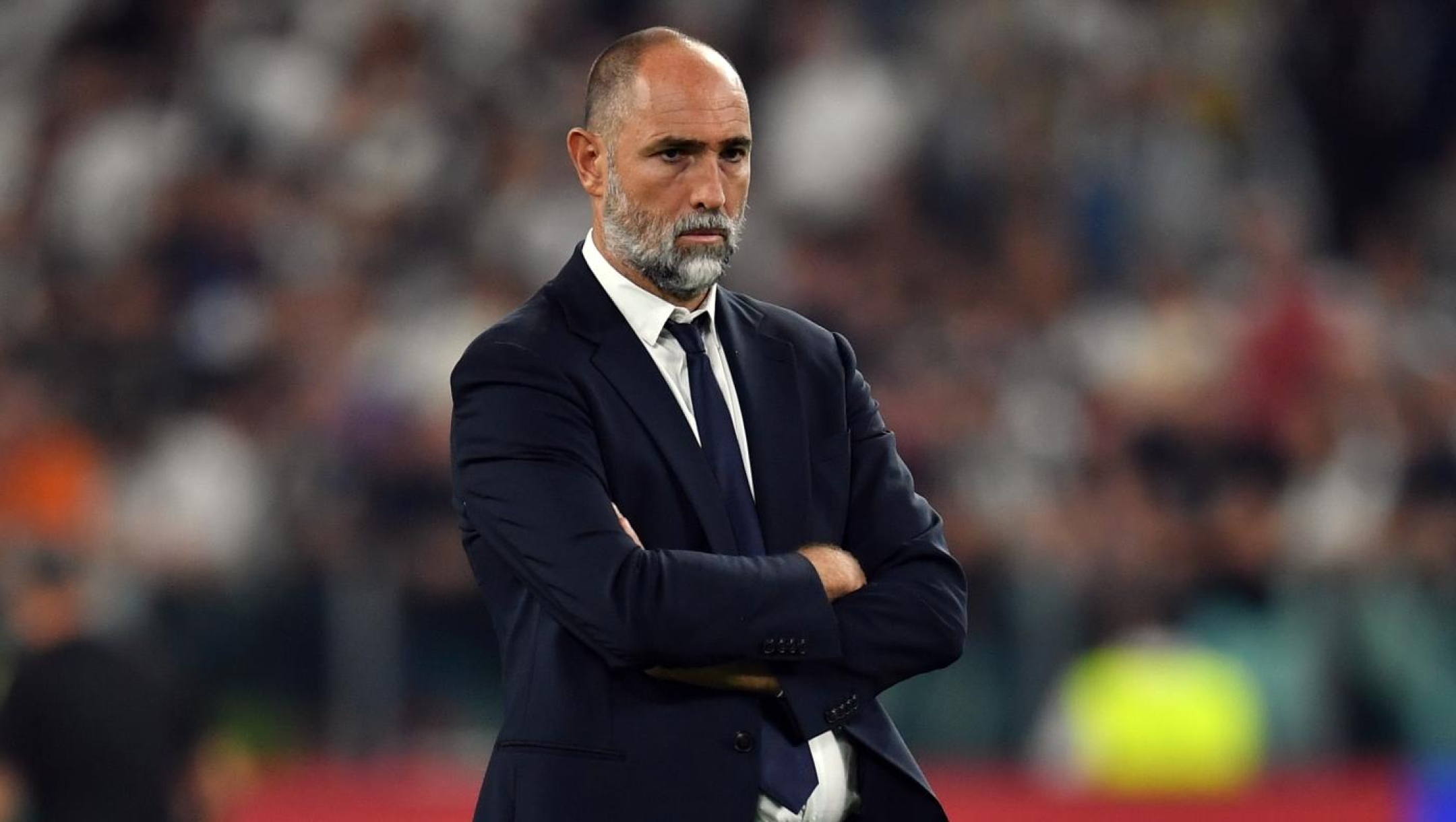 Igor Tudor, Head Coach of Juventus, looks on prior to the UEFA Champions League 2025/26 League Phase MD1 match between Juventus and Borussia Dortmund at Juventus Stadium on September 16, 2025 in Turin, Italy. (Photo by Valerio Pennicino/Getty Images)