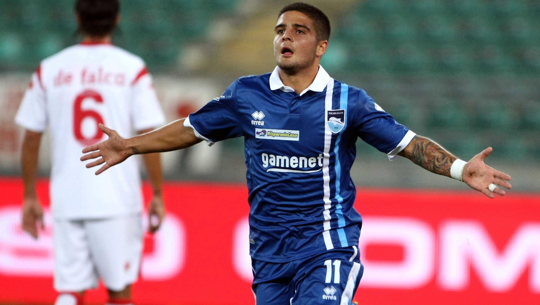  insigne celebrates after gol