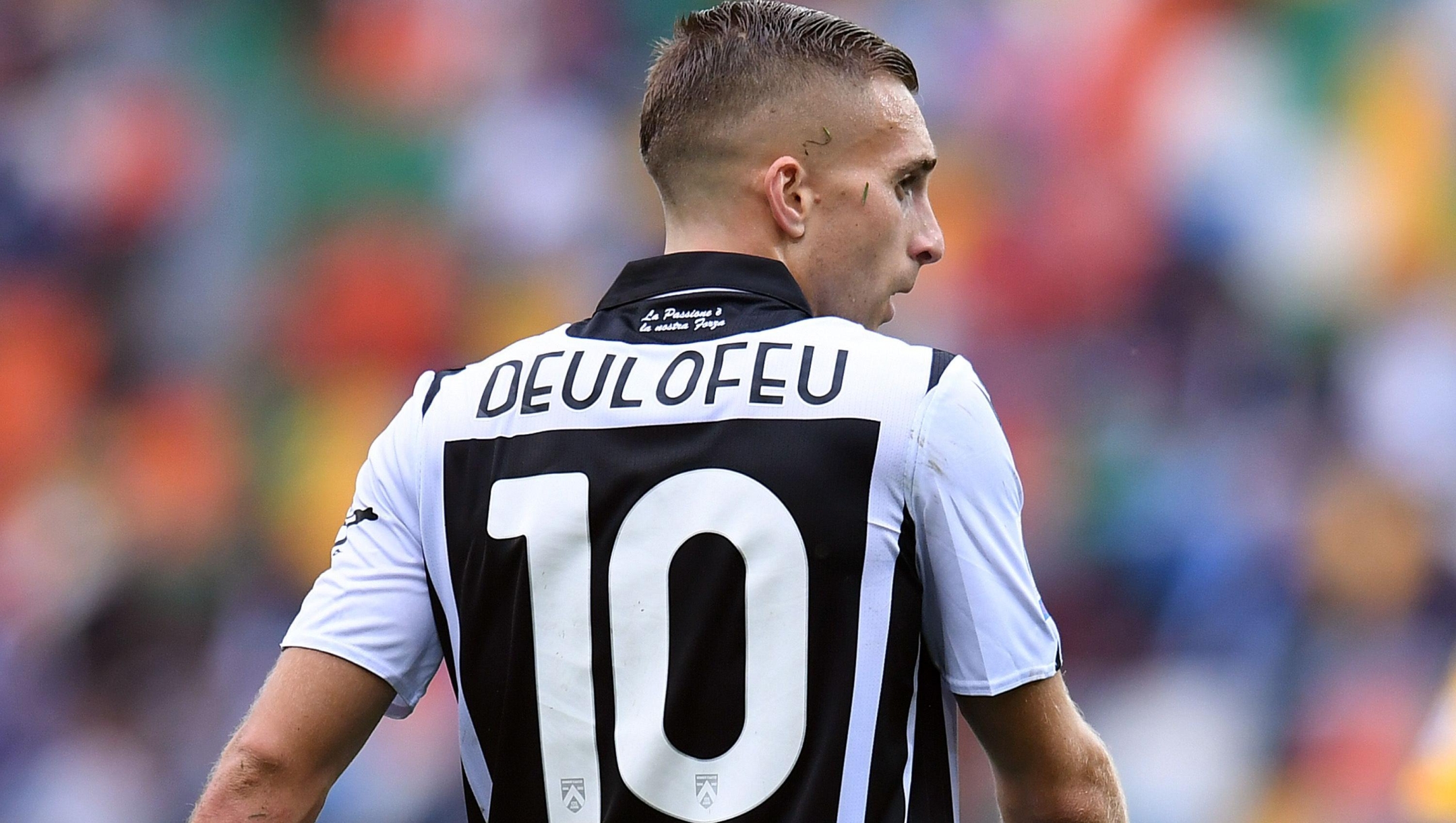  Gerard Deulofeu of Udinese Calcio looks on during the Serie A match between Udinese Calcio and ACF Fiorentina at Dacia Arena on September 26, 2021 in Udine, Italy. (Photo by Alessandro Sabattini/Getty Images)