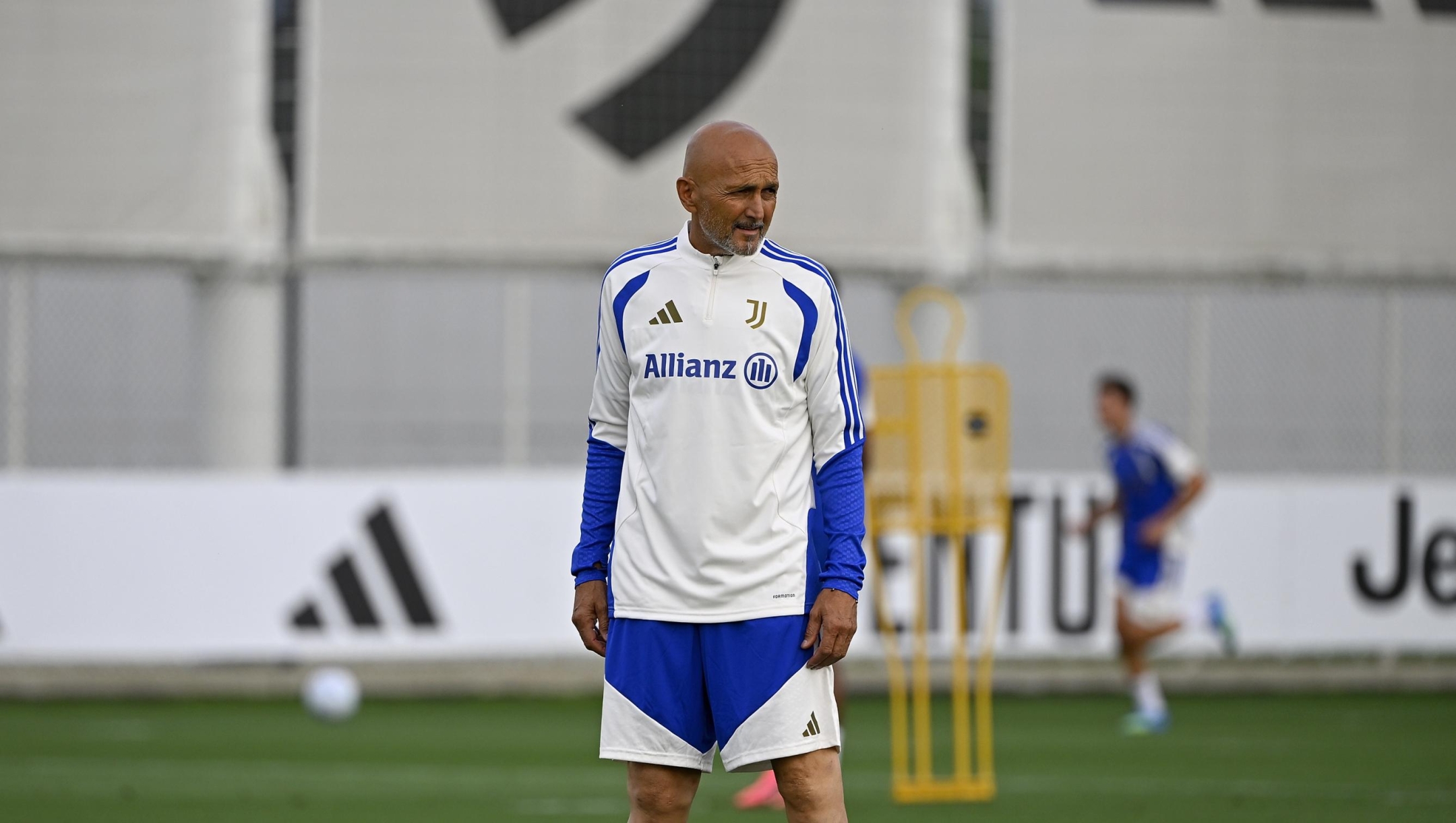  Juventus head coach Luciano Spalletti during a Juventus FC Training Session at JTC on July 13, 2026 in Turin, Italy.  (Photo by Filippo Alfero - Juventus FC/Juventus FC via Getty Images)
