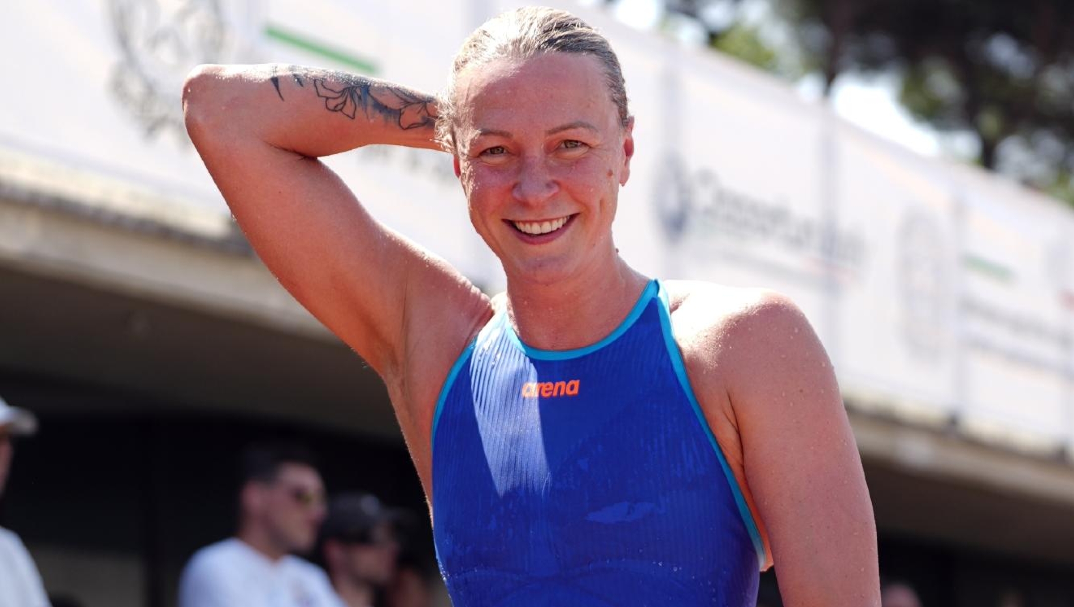 Sarah Sjostrom from Sweden at the 62 th Trofeo Settecolli  at Foro Italico in  Rome, Italy Friday, June 26, 2026. Sport - swimming . (Photo by Gian Mattia D'Alberto/LaPresse)
