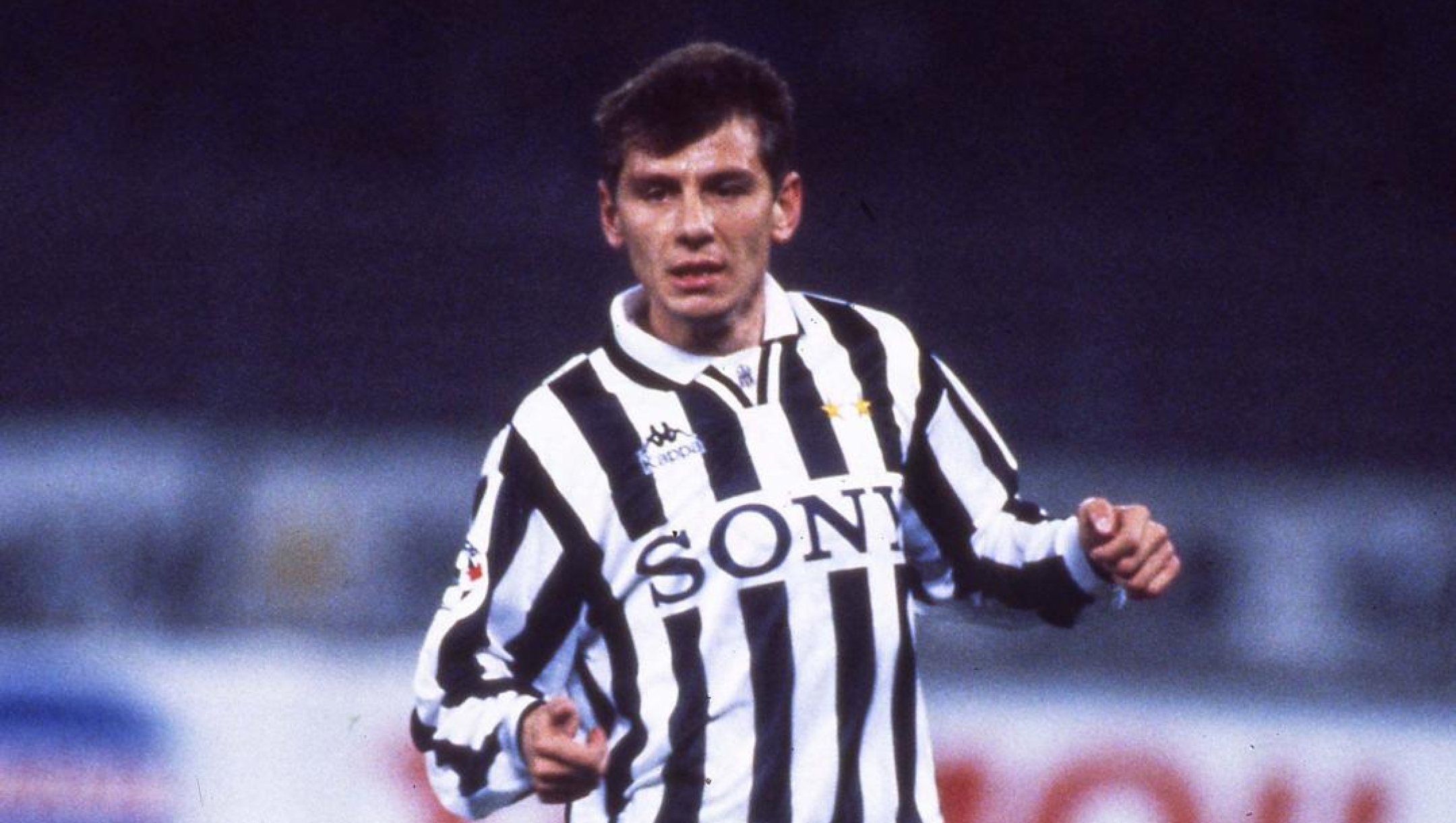 Vladimir Jugovic, alla Juventus dal 1995 al 1997. Aldo Liverani