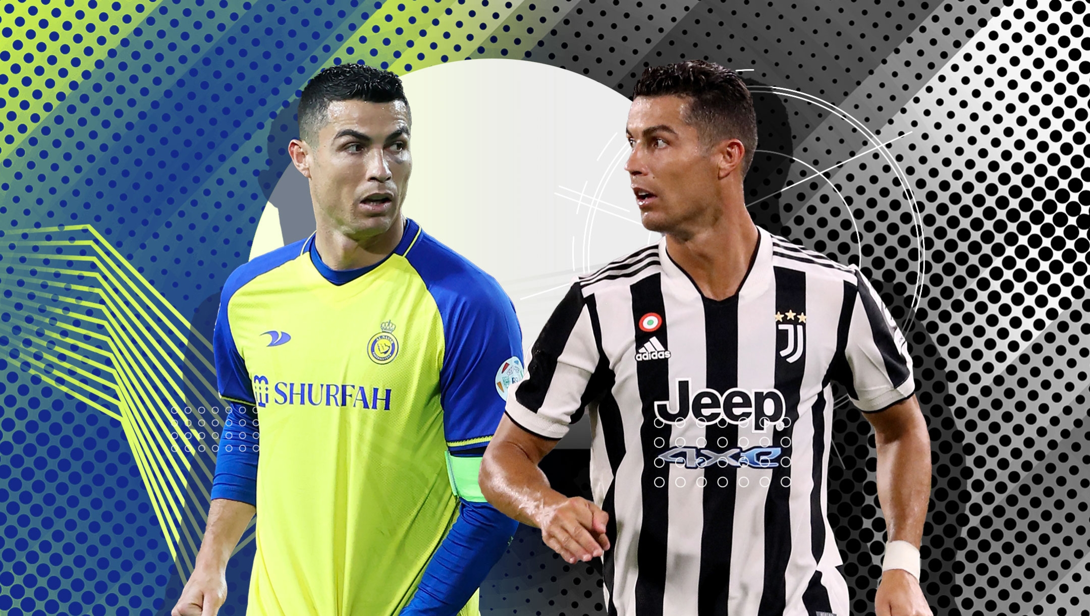 Personaggio Ronaldo: lui in arabia contro lui alla Juve