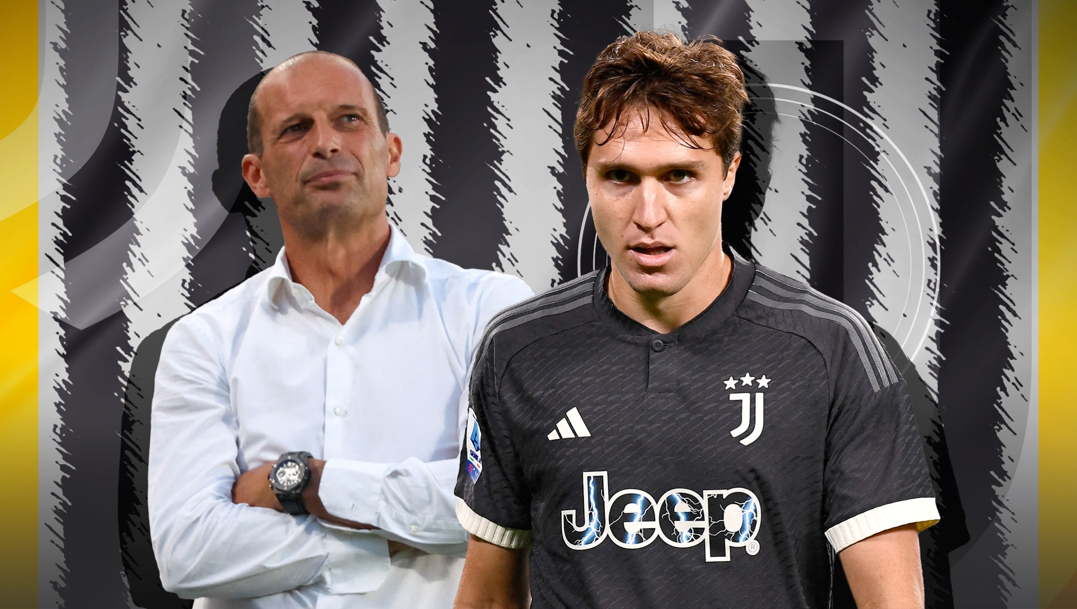 Juve, Allegri con Chiesa