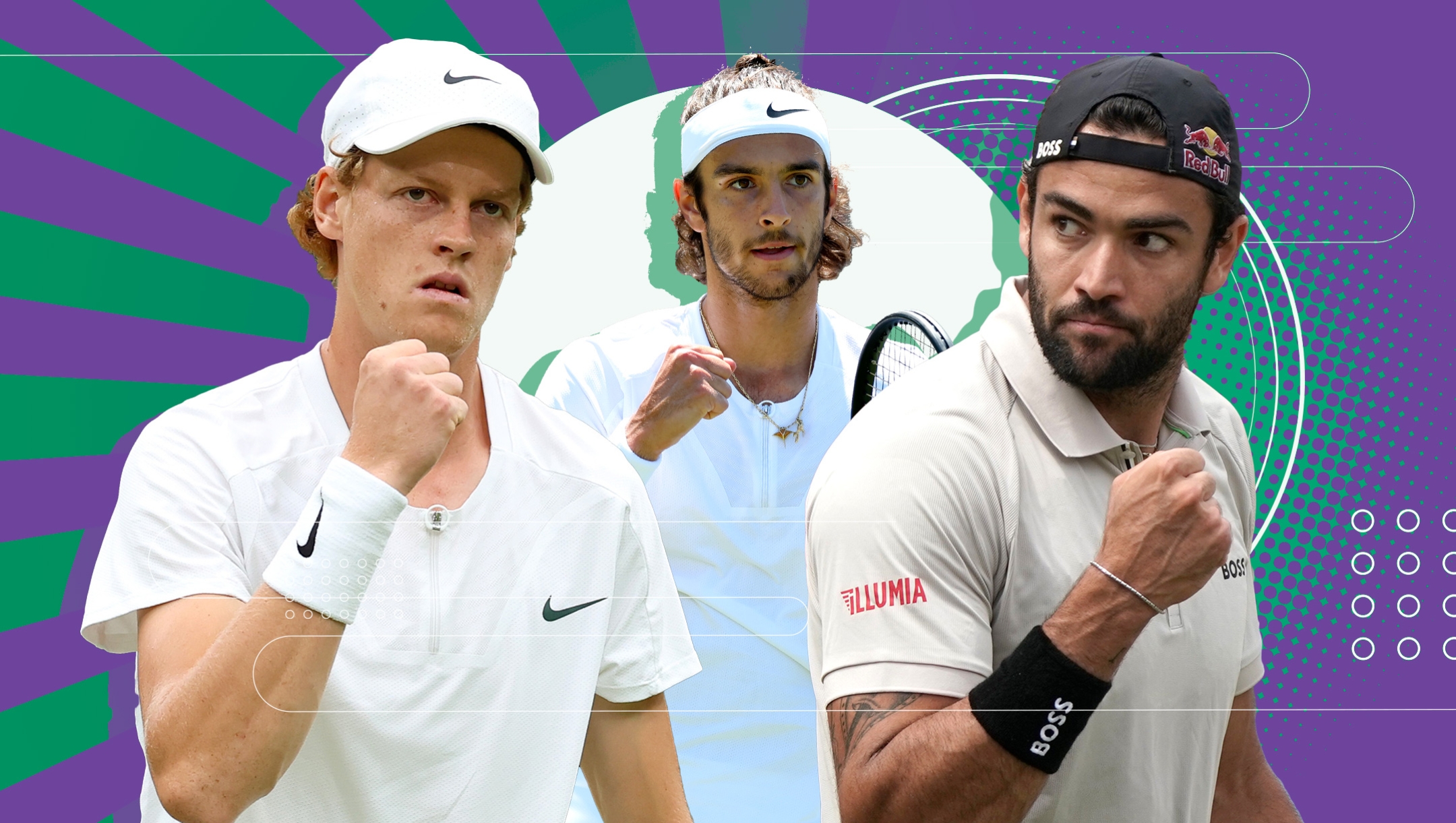 Wimbledon, le prospettive degli italiani: Sinner, Berrettini e Musetti