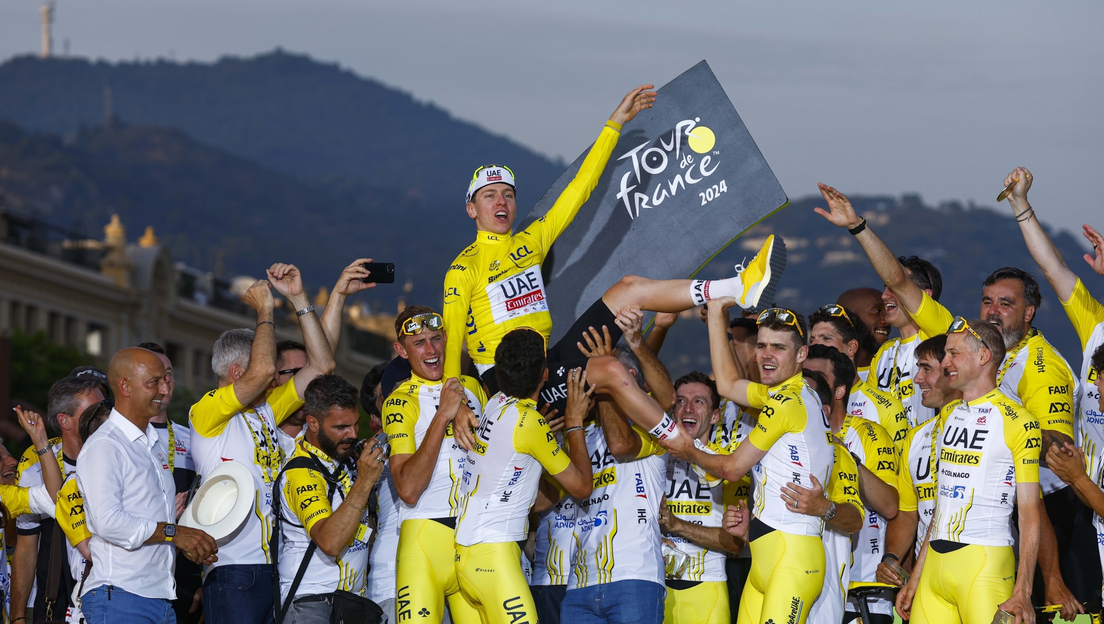 Tour de France 2024 - 111th Edition - 21st stage Monaco - Nice 34,7 km - 21/07/2024 - Tadej Pogacar (SLO - UAE Team Emirates) - photo Luca Bettini/SprintCyclingAgency©2024