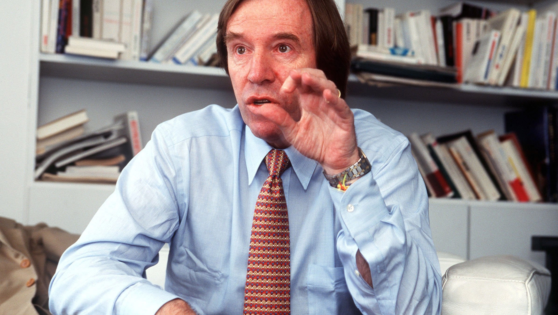 PARIS, FRANCE - JUNE 30:  WM FRANCE 1998, Paris; Guenter NETZER/KOMMENTATOR ARD  (Photo by Peter Schatz/Bongarts/Getty Images)