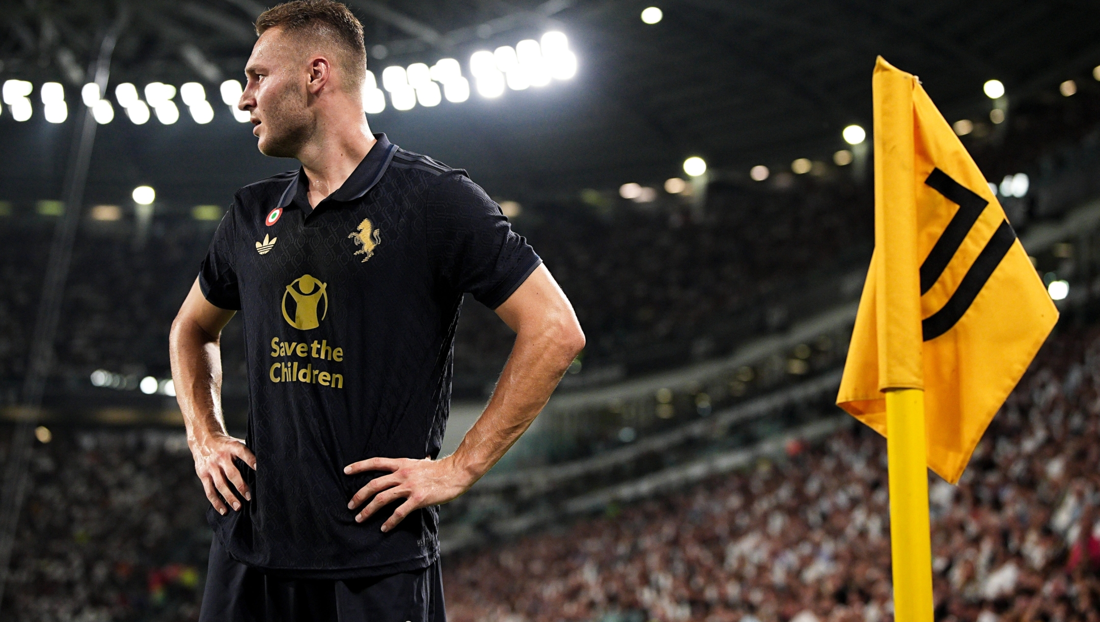 Juventus? Teun Koopmeiners during the Serie A soccer match between Juventus and Roma at the Allianz Stadium in Turin, north west Italy - Sunday, September 01, 2024. Sport - Soccer . (Photo by Marco Alpozzi/Lapresse)