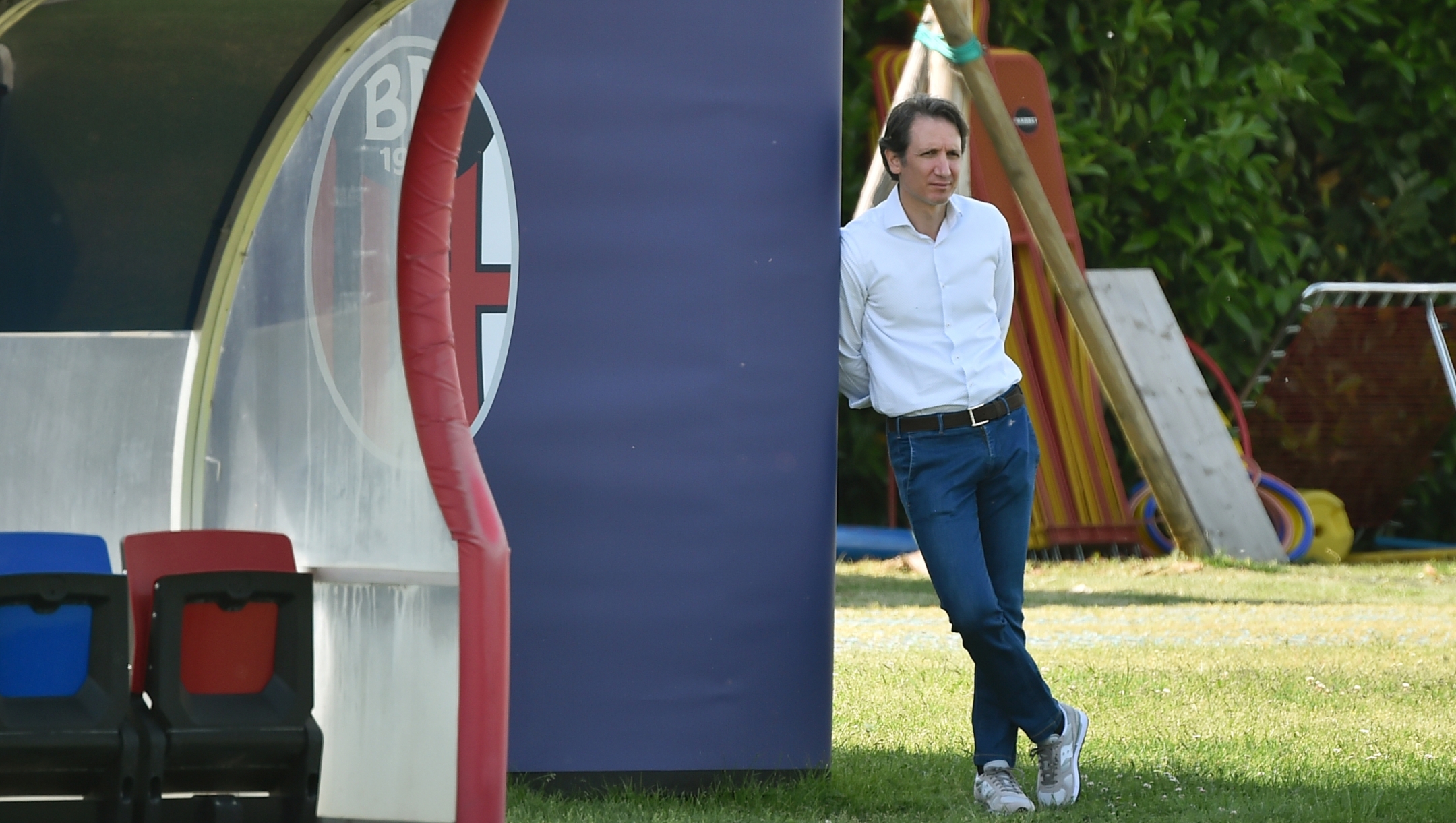 Foto Massimo Paolone/LaPresse 
5 maggio 2020 Casteldebole (Bologna), Italia 
sport calcio 
Bologna FC - Campionato di calcio Serie A TIM 2019/2020 Allenamento Bologna FC durante il lockdown per il Covid-19 - Centro Tecnico Niccolo Galli
Nella foto: Riccardo Bigon (Bologna F.C.) 

Photo Massimo Paolone/LaPresse 
May 5, 2020 Casteldebole (Bologna), Italy 
sport soccer 
Bologna FC - Italian Football Championship League A TIM 2019/2020 
Bologna FC training during the lockdown for Covid-19 - Technical center Niccolo Galli
In the pic: Riccardo Bigon (Bologna F.C.)