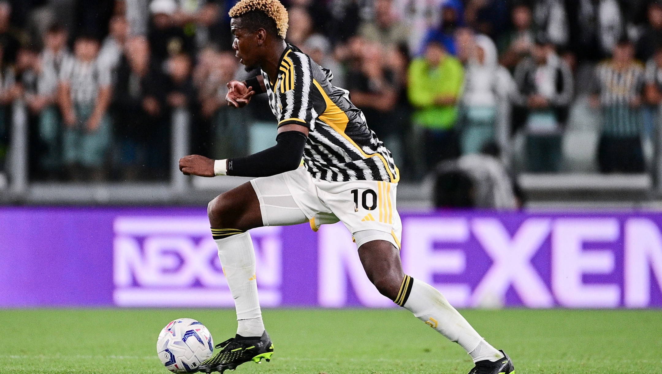 Foto Marco Alpozzi/LaPresse 27 Agosto 2023 -Torino, Italia - sport - Juventus Vs Bologna - Campionato italiano di calcio Serie A TIM 2023/2024 - Allianz Stadium. Nella foto:  

Paul Pogba (Juventus FC); 
August 27, 2023 Turin, Italy - sport soccer - Juventus Vs Bologna - Italian Football Championship League A TIM 2023/2024  - Allianz Stadium  In the pic: Paul Pogba (Juventus FC);