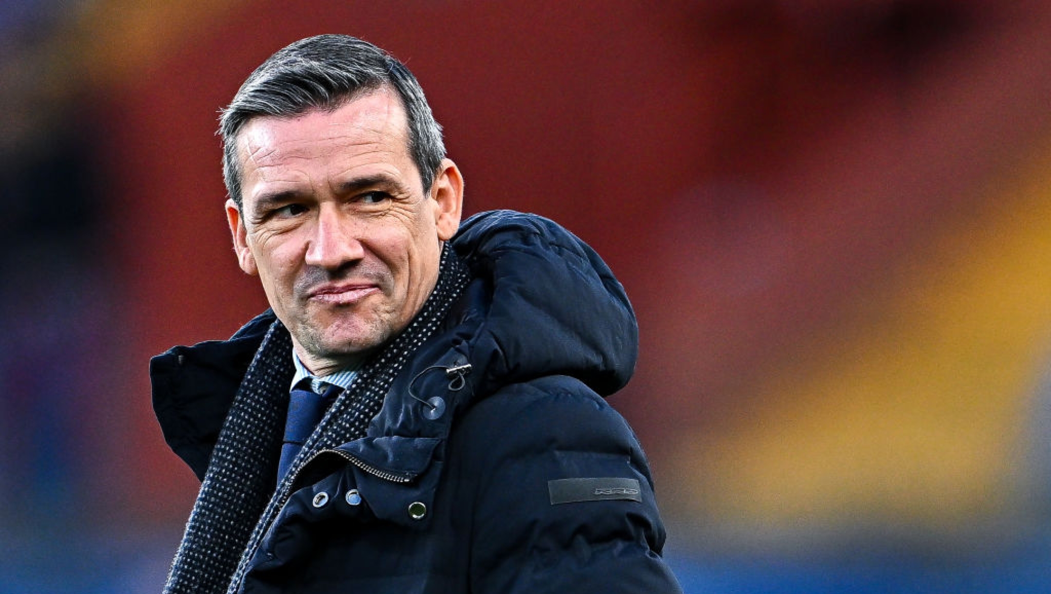  Marco Ottolini, sports manager of Genoa, looks on prior to kick-off in the Serie A match between Genoa and Napoli at Stadio Luigi Ferraris on December 21, 2024 in Genoa, Italy. (Photo by Simone Arveda/Getty Images)