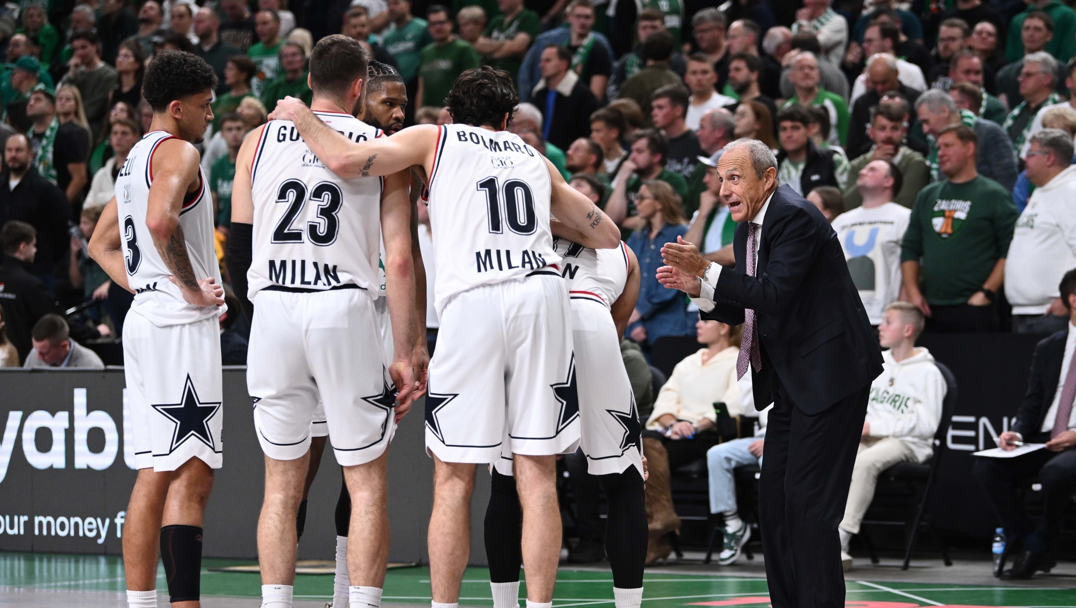 Ettore Messina Zalgiris Kaunas - EA7 Emporio Armani Olimpia Milano EuroLeague 2025-26 Kaunas, 16/10/2025 Foto M.Ceretti / Ciamillo-Castoria