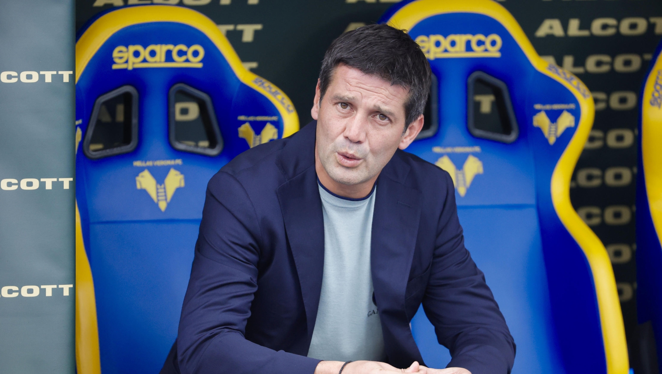 Inter's Cristian Chivu head coach during the Italian Serie A soccer match  Hellas Verona FC vs Inter FC at Stadio Marcantonio Bentegodi in Verona, Italia, 2 November 2025.  ANSA/EMANUELE PENNACCHIO