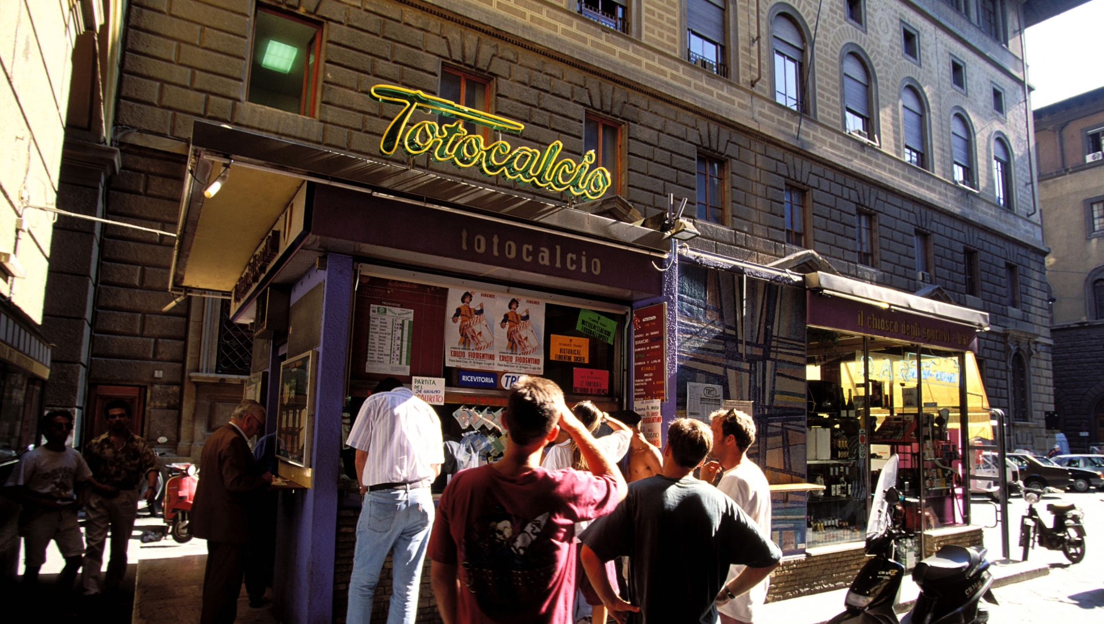 "Italy, Tuscany, Florence, ""Totocalcio"" football lottery". (Photo by Sbastien Boisse / Photononstop via AFP)