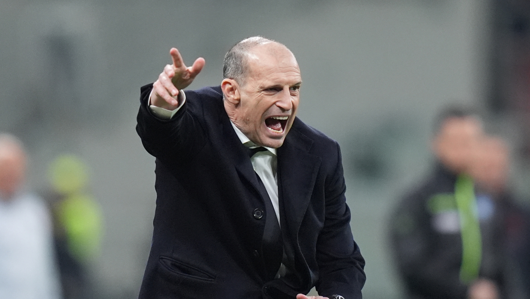 AC Milanâ€™s head coach Massimiliano Allegri during the Serie A soccer match between Milan and Torino  at the San Siro Stadium in Milan  , north Italy - Saturday   , March 21   , 2026. Sport - Soccer . (Photo by Spada/Lapresse)