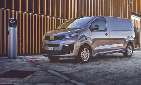 Fiat E-Scudo: batterie, autonomia e prezzo del van zero emissioni
