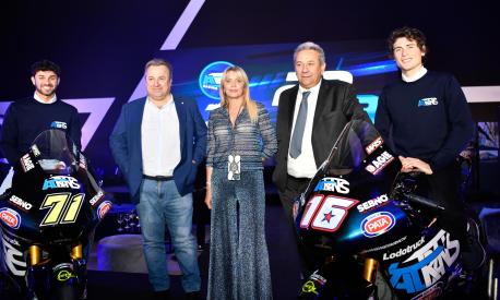 La presentazione del team Italtrans per la Moto2 2023