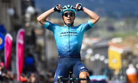 Giro di Sicilia 2023 - 5th Edition - 4th stage Barcellona Pozza di Gotto  - Giarre 216 km - 14/04/2023 - Alexey Lutsenko (KAZ - Astana Qazaqstan Team) - photo Tommaso Pelagalli/SprintCyclingAgency©2023