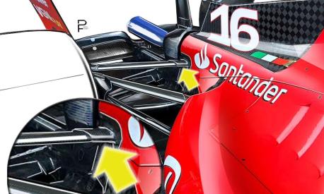 Filisetti Ferrari Sf-23 sospensione posteriore