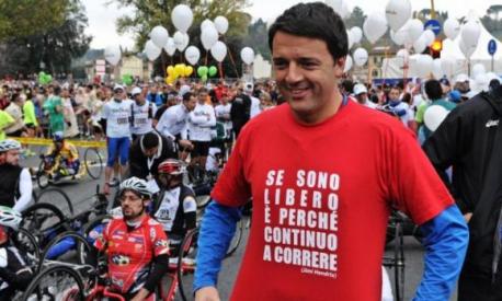 Matteo Renzi ha corso per due volte la maratona della sua città