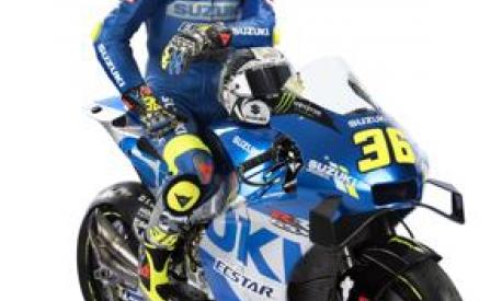 Le foto della nuova Suzuki MotoGP 2021: ecco la moto di Mir e Rins