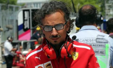 Il direttore sportivo della Ferrari, Laurent Mekies. Lapresse