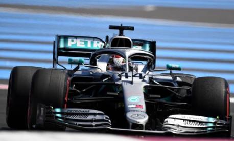 Lewis Hamilton, pole numero 86 in carriera. Afp