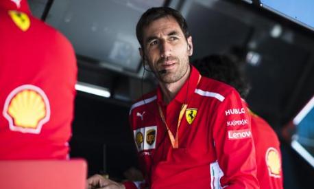 Matteo Togninalli, 42 anni, capo degli ingegneri di pista Ferrari