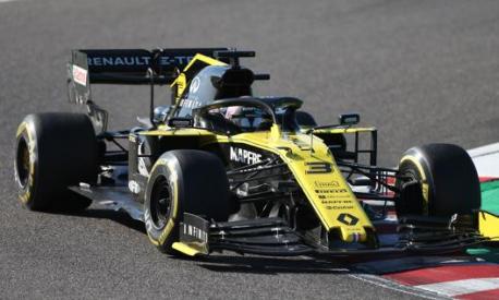 La Renault di Daniel Ricciardo. LaPresse