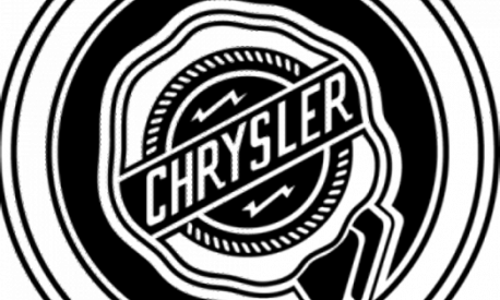 Il logo Chrysler, prima dell’arrivo del Pentagono