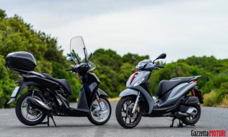 Honda SH 2020 e Piaggio Medley 2020