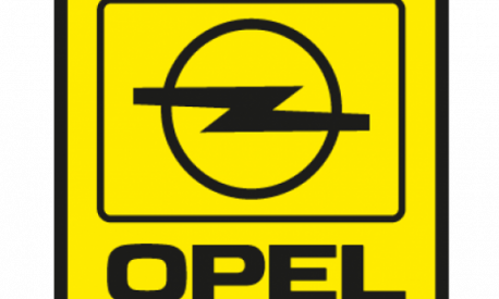 Quando Opel visse l’era General Motors, il classico logo venne anche racchiuso da un rettangolo. Questo è del 1987