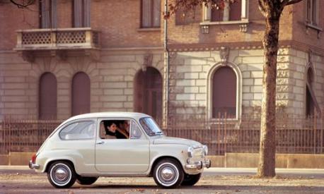 La Fiat 600 D, detta anche “Fanalona”, ultima versione prodotta fino al 1969