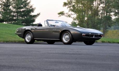 La Maserati Ghibli Spyder esordì al salone di Torino del 1963. RM Sotheby’s