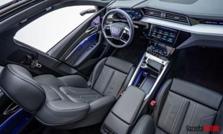 Audi e-tron Sportback 55 quattro, interni di lusso
