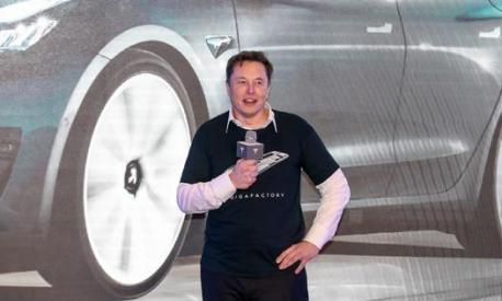 Elon Musk, Ceo di Tesla. Afp