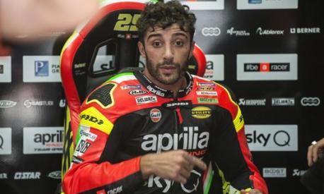 Andrea Iannone, 30 anni, una stagione disputata in sella all’Aprilia MotoGP. Ciamillo e Castoria
