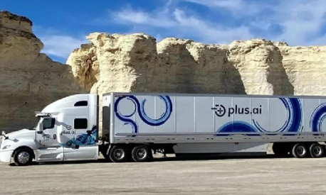PlusAi, una startup cinese per la guida autonoma, è riuscita a far viaggiare un camion con un carico di burro dalla California alla Pennsylvania